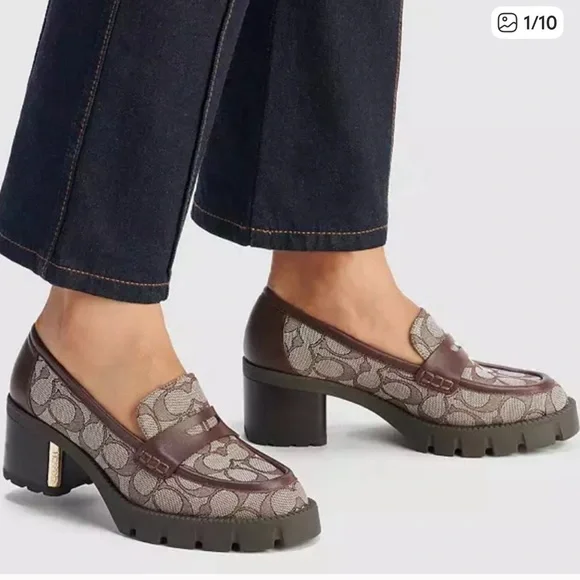 Coach Outlet Women’s Cora Loafer Pumps 8.5 - Picture 4 of 9